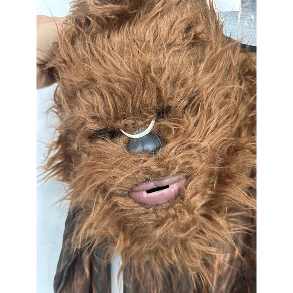 Disney Star Wars Chewbacca 2 Piece Halloween Costume New Child's Medium 8-10 - Picture 4 of 11